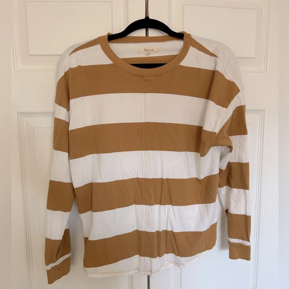 Madewell Striped Shirt - EUC - M - Picture 1 of 3